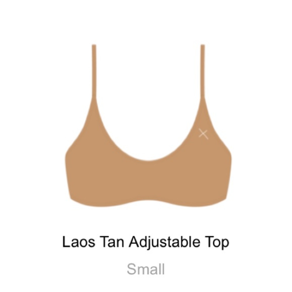 BoutineLA Laos Tan Adjustable Bikini Top